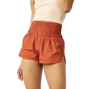 Free people movement high waisted way home shorts S
